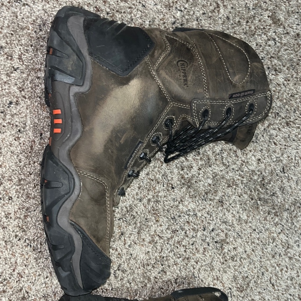 Chippewa Leather upper